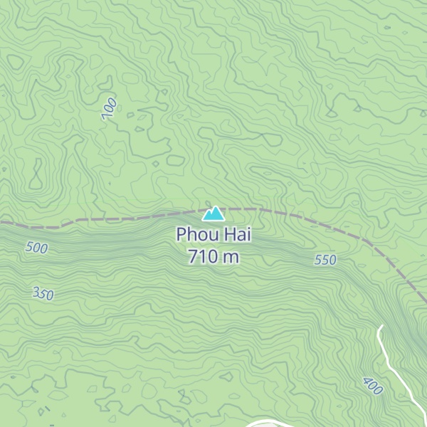 Map of Phou Hai