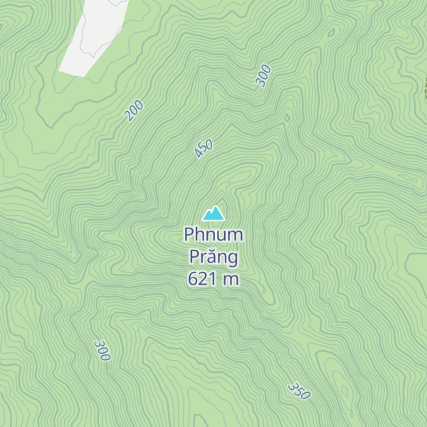 Map of Phnum Prăng