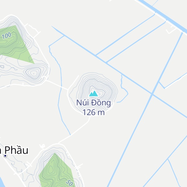 Map of Núi Đồng