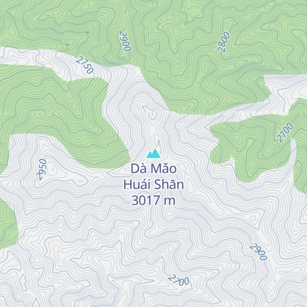 Map of Dà Mǎo Huái Shān