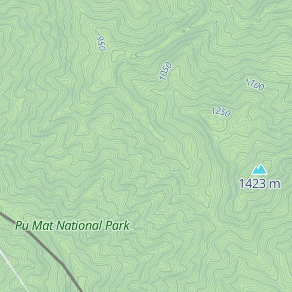 Map of Phu Đó Cắn