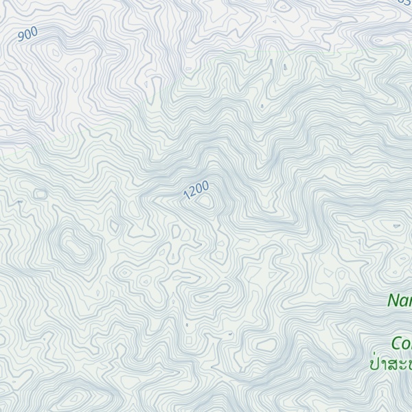 Map of Phou Kèobokhuang