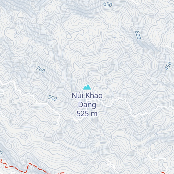 Map of Núi Khao Dang