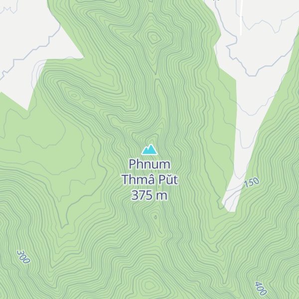 Map of Phnum Thmâ Pŭt