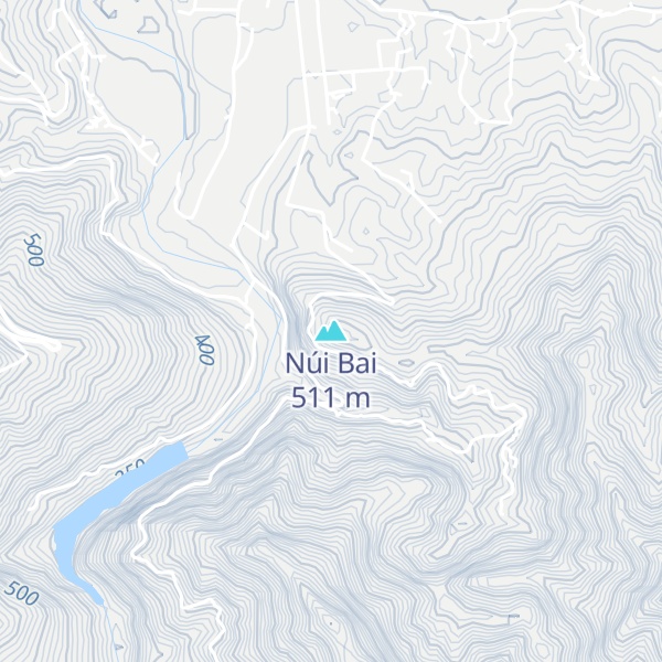 Map of Núi Bai
