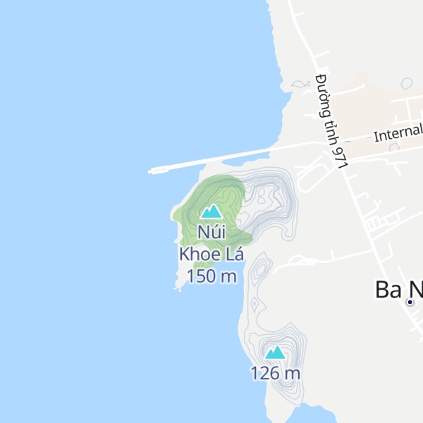 Map of Núi Khoe Lá
