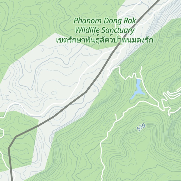 Map of Phalan Hin San