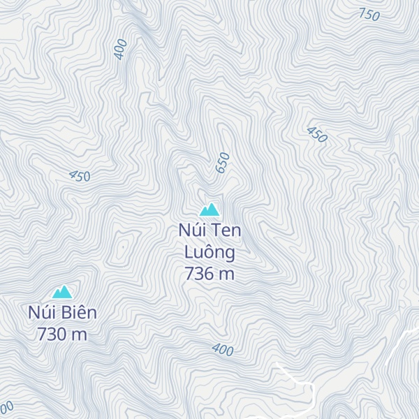 Map of Núi Ten Luông