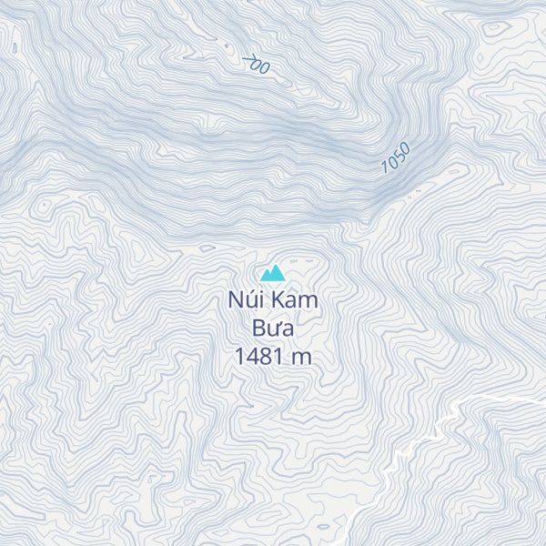 Map of Núi Kam Bưa