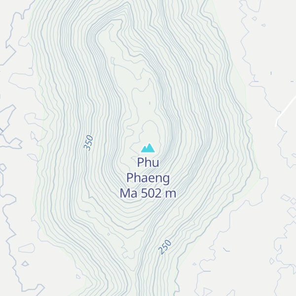 Map of Phu Phaeng Ma