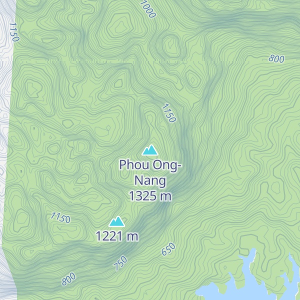 Map of Phou Ong-Nang