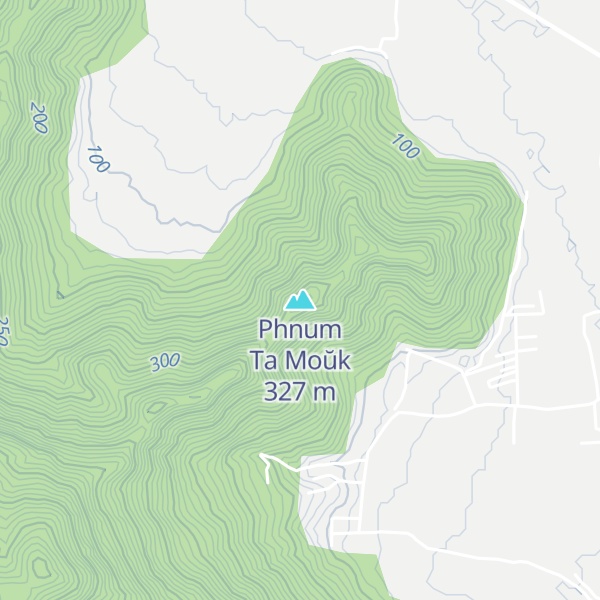 Map of Phnum Ta Moŭk