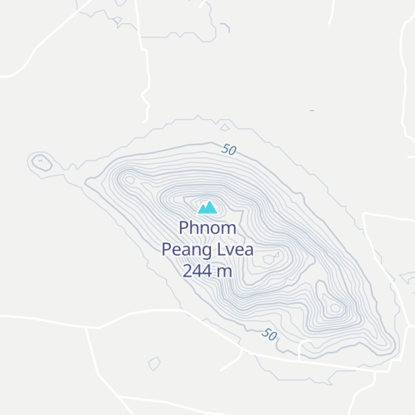 Map of Phnom Peang Lvea