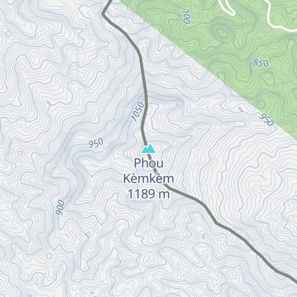 Map of Phou Kèmkèm