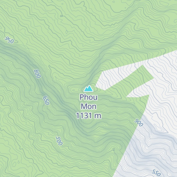 Map of Phou Mon