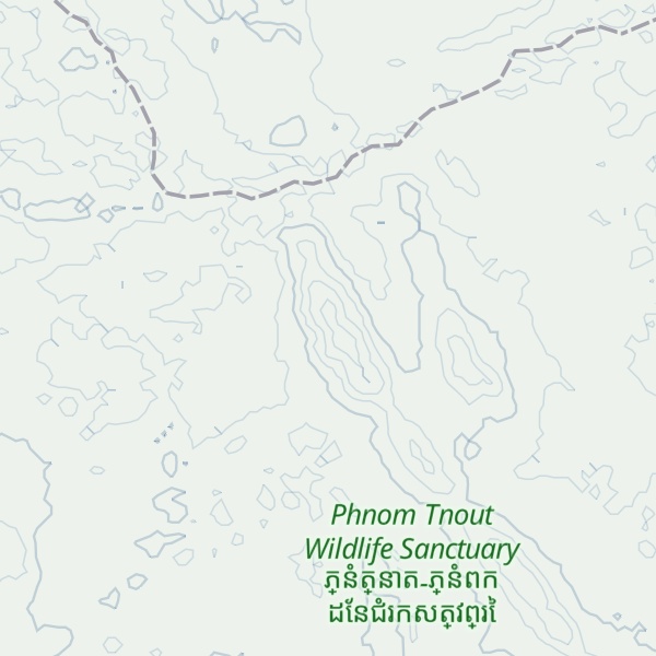 Map of Phnum Nil