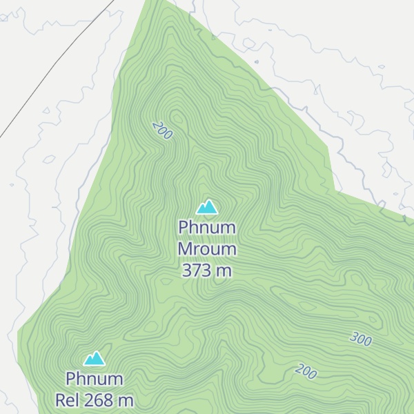 Map of Phnum Mroum