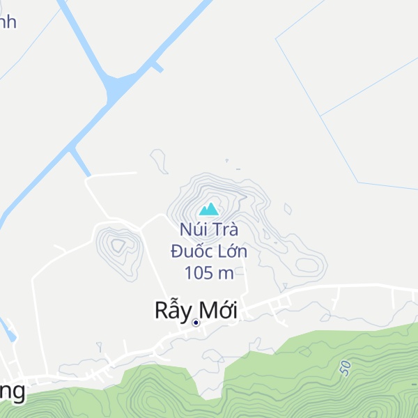 Map of Núi Trà Đuốc Lớn