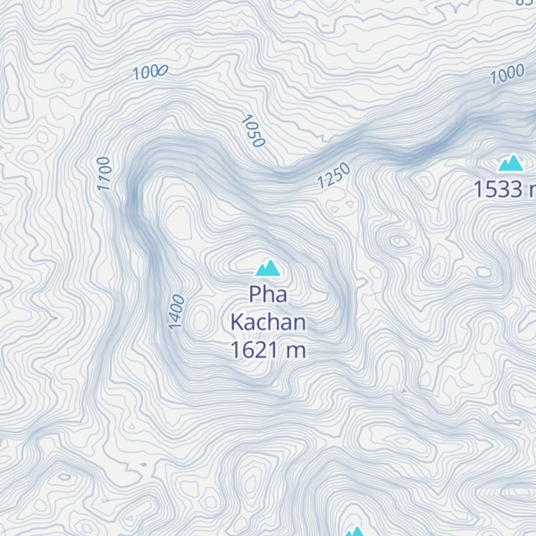 Map of Pha Kachan