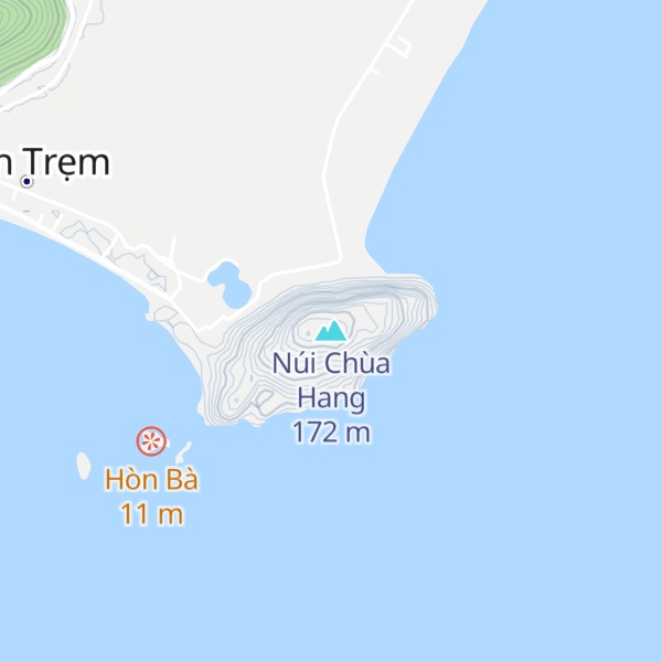 Map of Núi Chùa Hang