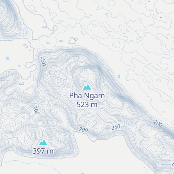 Map of Pha Ngam