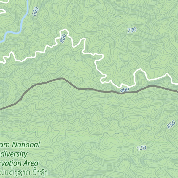 Map of Pou Boun Gium