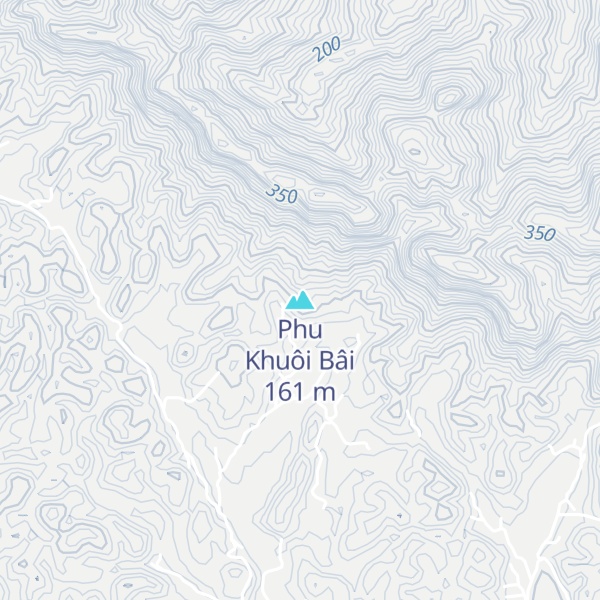 Map of Phu Khuôi Bâi