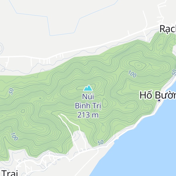 Map of Núi Bình Trị