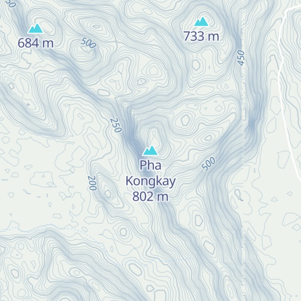 Map of Pha Kongkay