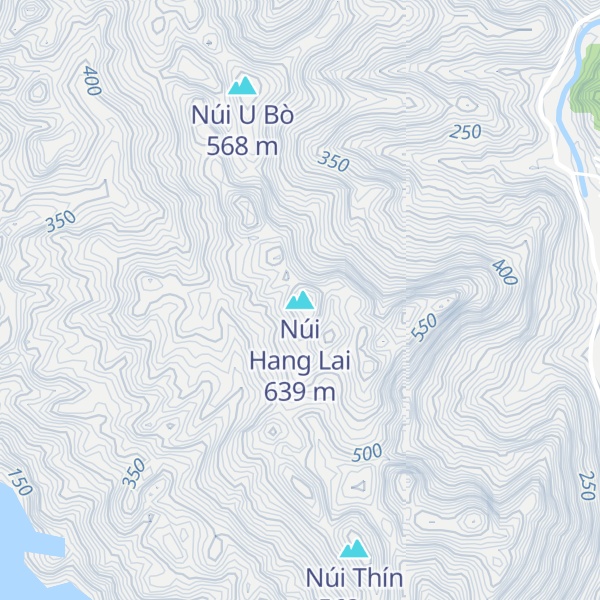 Map of Núi Hang Lai