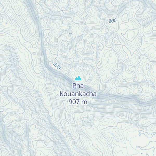 Map of Pha Kouankacha