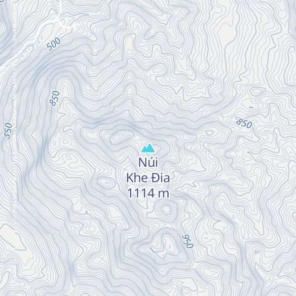 Map of Núi Khe Đia