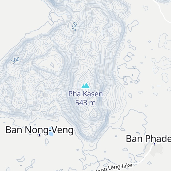 Map of Pha Kasen