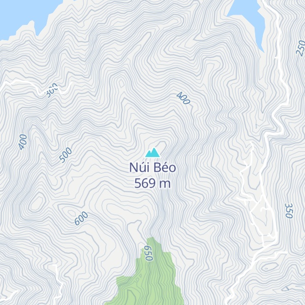 Map of Núi Béo