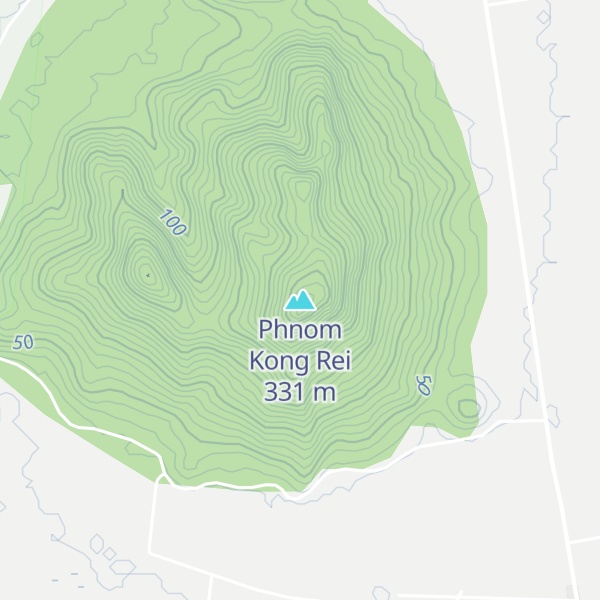 Map of Phnom Kong Rei