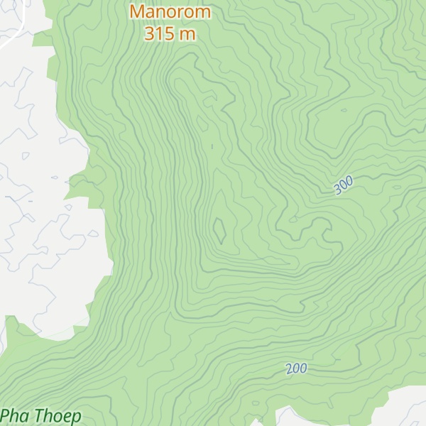 Map of Phu Manorom