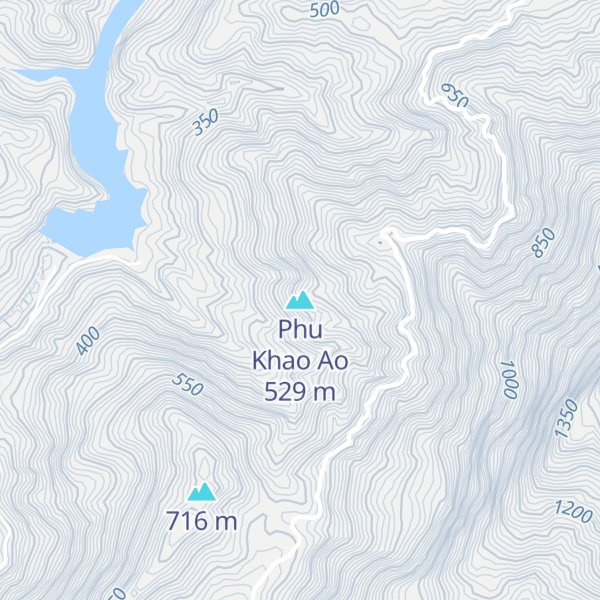 Map of Phu Khao Ao