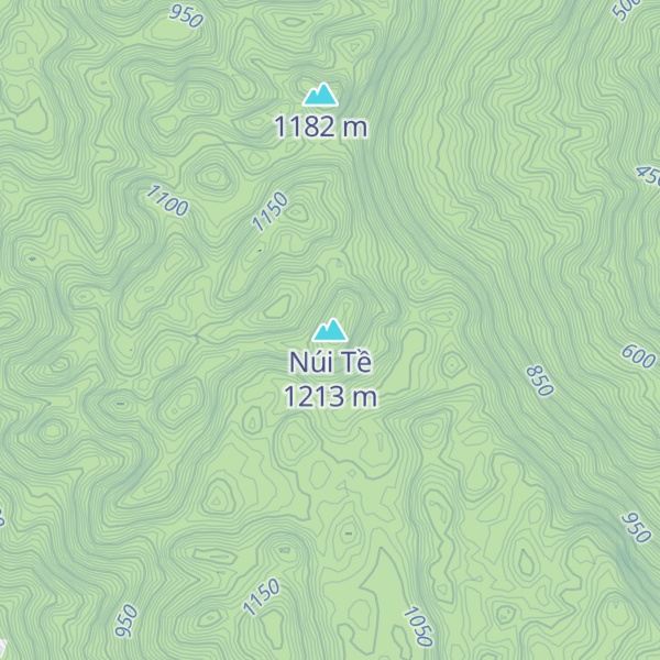 Map of Núi Tề