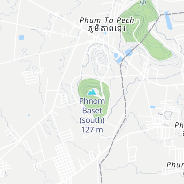 Map of Phnom Baset (south)