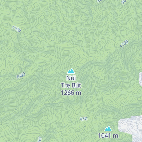 Map of Núi Tre Bút