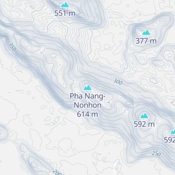 Map of Pha Nang-Nonhon