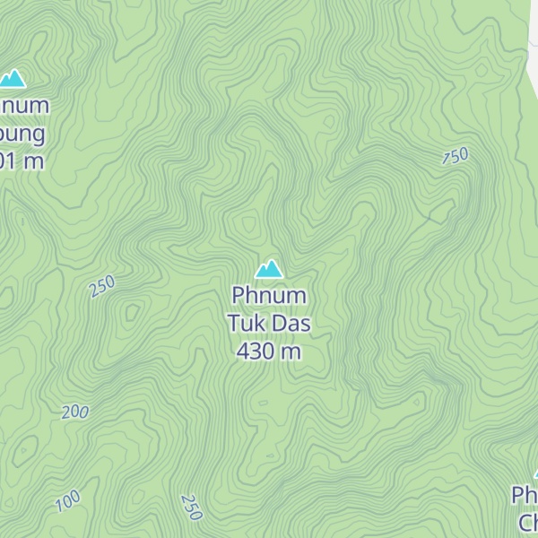 Map of Phnum Tuk Das