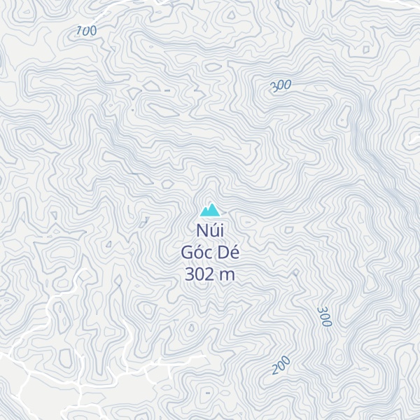 Map of Núi Góc Dé