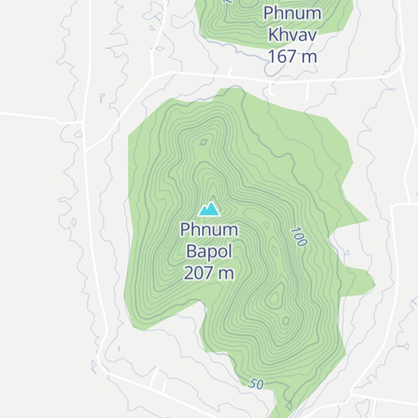 Map of Phnum Bapol