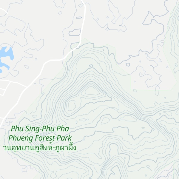 Map of Phu Pha Phueng