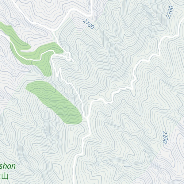Map of Tiemushan