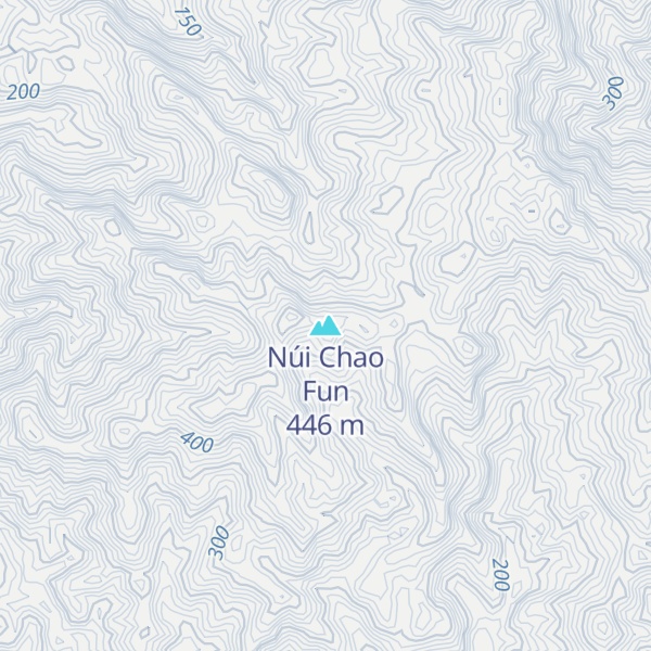 Map of Núi Chao Fun