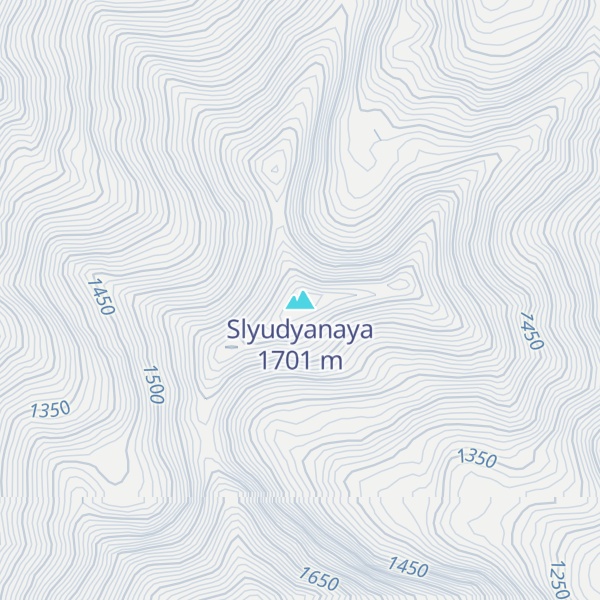 Map of Slyudyanaya