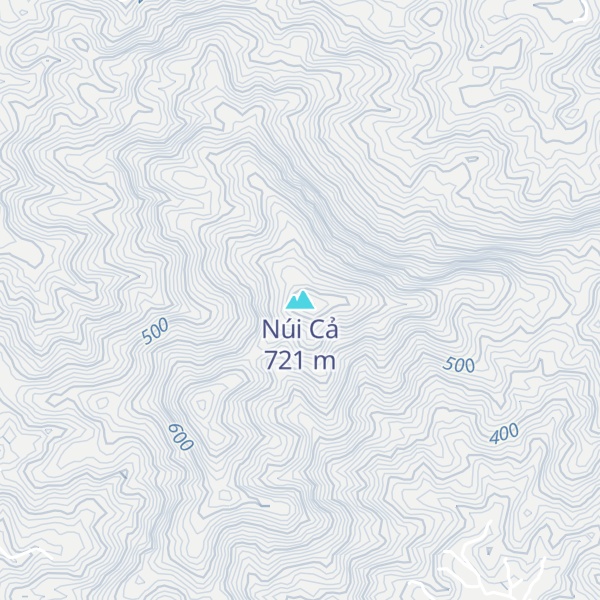 Map of Núi Cả