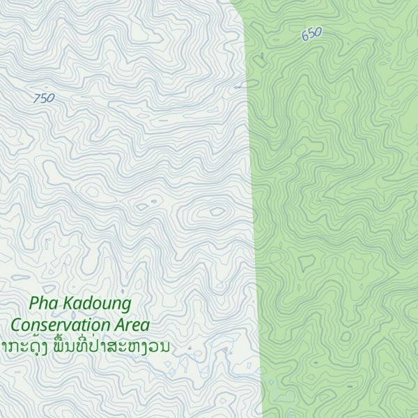 Map of Phou Miang